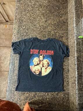The Golden Girls 'Stay Golden' Vintage Style Graphic T-Shirt